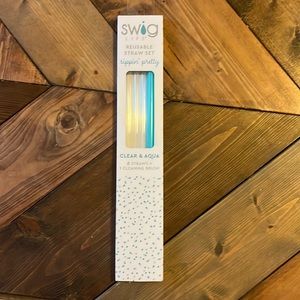 Swig life reusable straw set “sippin’ pretty”